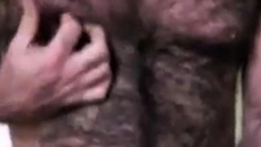 Hairy Man With Nice Cock Cumming