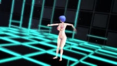 Rei Ayanami's Sexy Dance