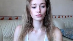 Brunette Solo Webcam Masturbation