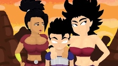 Kale and Caulifla Spanish Sub