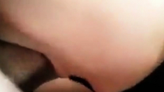 Cute suck and swallow